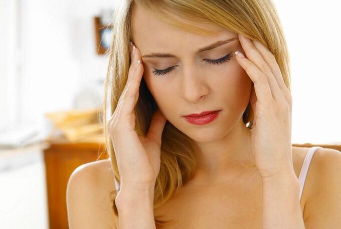 главоболка со цервикална остеохондроза